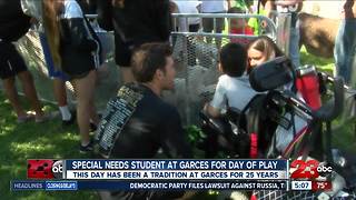 Garces Memorial High School students host a day of play for special needs students