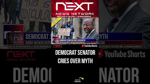 Democrat Senator Cries Over Myth #shorts