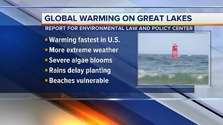 Great Lakes warming faster than the rest of US, report says