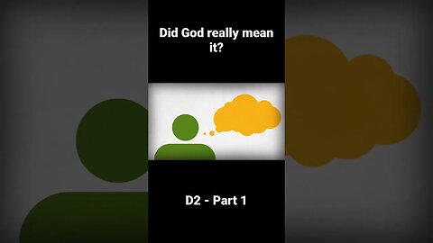 Did God really mean it? #wordofgod #asitiswritten #bible #godsaid