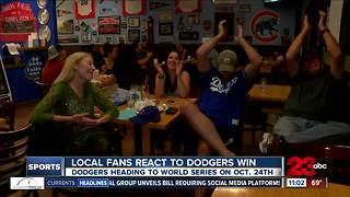 Local Dodgers fan react over NCLS game 5 win