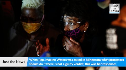Maxine Waters says protestors should 'get more confrontational'