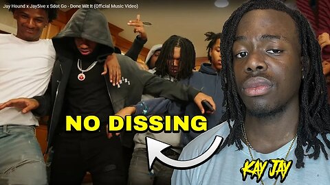 Jay Hound x Jay5ive x Sdot Go - Done Wit It (Official Music Video)(REACTION!🤯)