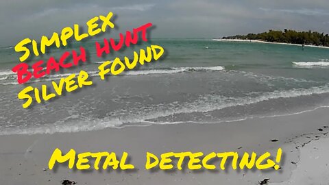 Silver!? Beach Detecting | Treasure | Hunt 4 Gold | Simplex | Hardcore | Florida | Beach | Island