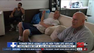 Former drug addict helps men turn life around