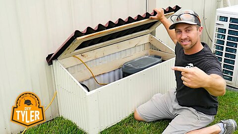 Pond Aerator Pump house with Solar capability! (Solar incoming soon!) Off-Grid Pump House