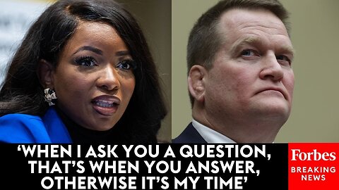 'I Haven't Asked You A Question': Jasmine Crockett Shuts Down Tony Bobulinski After Outburst