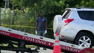 Car allegedly stolen as father picks up kids from pre-school in West Palm Beach