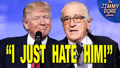 Robert De Niro Doesn’t Know Why He Hates Trump So Much!