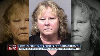 Elementary school teacher arrested for selling marijuana out of her home in Citrus County