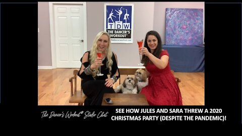 SEE HOW JULES AND SARA THREW A 2020 CHRISTMAS PARTY (DESPITE THE PANDEMIC)