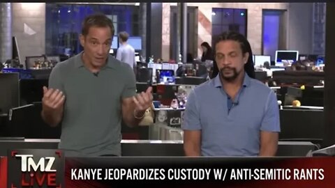 Jewish owned TMZ advocates child custody be taken away from Kanye west | #slavery all over again