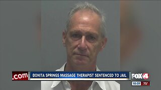 Massage therapist sentenced to jail