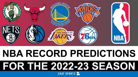 2022-23 NBA Record Predictions For All 30 Teams
