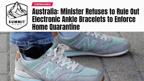 Australia Considers Quarantine Ankle Bracelets