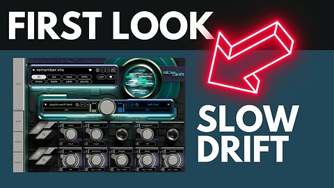 State Machine Slow Drift FIRST LOOK Review VST Analog Digital & Synths Texture Generator