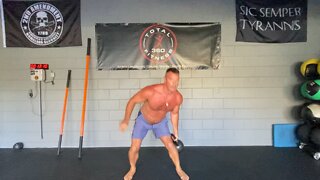 Kettlebell Thread Clean/Frog Sit-Up Superset