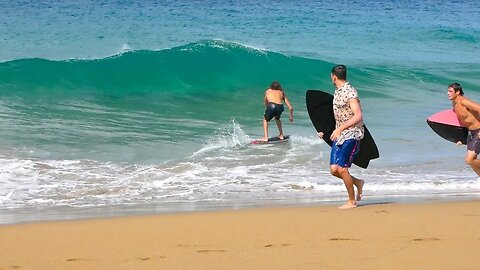 WE FOUND THE MOST NOVELTY SKIMBOARDING WAVE | RAW FOOTAGE