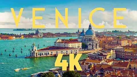 Venice 1 Hour | 4K Aerial Footage | 1 Hour Small Emotions Music