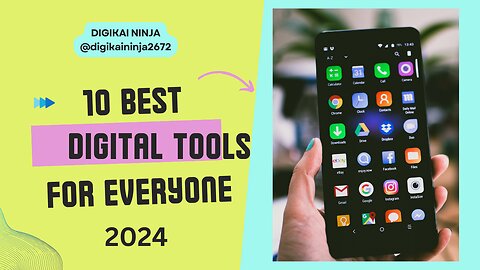 TOP TEN DIGITAL TOOLS FOR 2024 FOR SCHOOL,WORK & PLAY