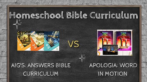 Answers Bible Curriculum vs Word in Motion