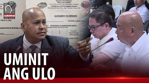 Sen. Bato, nag-init ang ulo sa naging pagdinig sa Senado sa PDEA leaks