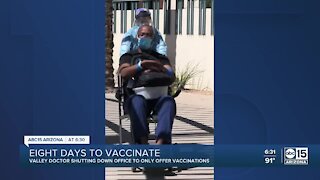 Valley doctor who was in ICU for COVID-19 offering 8-day vaccine event