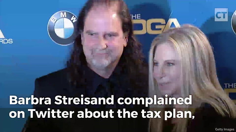 Streisand Throws Fit Over Trump Tax Bill