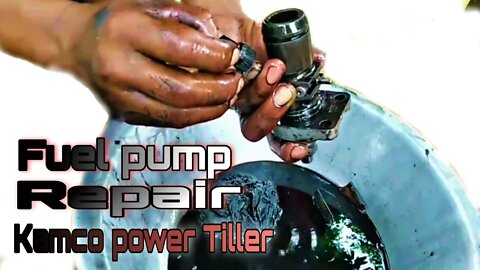 Repair Fuel Pump Power Tiller | Kamco Power Tiller Fuel Pump Repair ✓ Mechanic PP