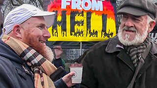 Muslim Heckles Christian Preachers