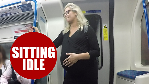 Only six in 10 commuters would give up their seat for an expectant mother
