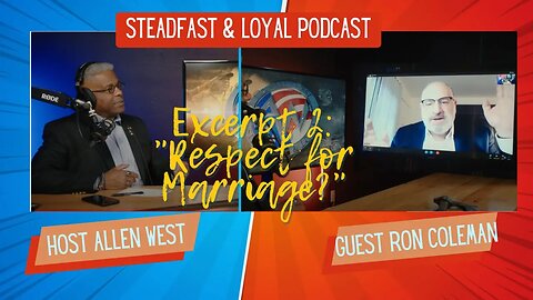 “Defense of marriage?!” - with Allen West