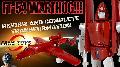 Fans Toys - FT-54 Warthog (G1 Powerglide) Full Review and Transformation