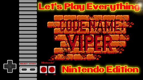 Let's Play Everything: Code Name: Viper