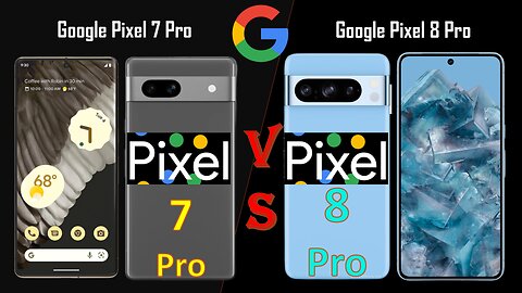 Google Pixel 7 Pro vs Google Pixel 8 Pro | Full Comparison | @technoideas360