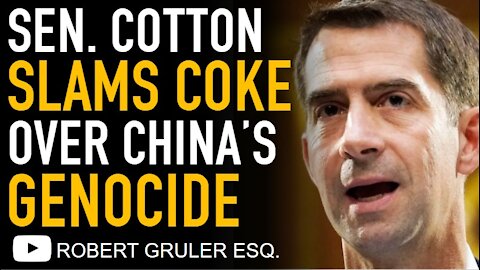 Senator Tom Cotton Slams Coca-Cola Over China’s Genocide Olympics Sponsorship