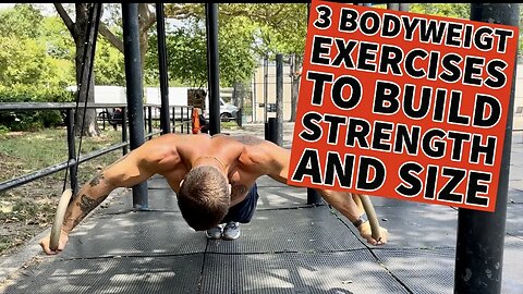 QUICK & EFFECTIVE UPPER BODY CALISTHENIC WORKOUT | HOW TO BUILD STRENGTH & SIZE WITH BODYWEIGHT SETS