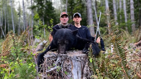 Vancouver Island black bear hunting!
