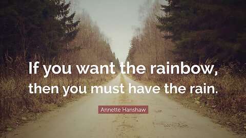 If You Want the Rainbow (You Must Have the Rain) – Annette Hanshaw | Not a Reference to the Qanon Storm, BUT REALITY!