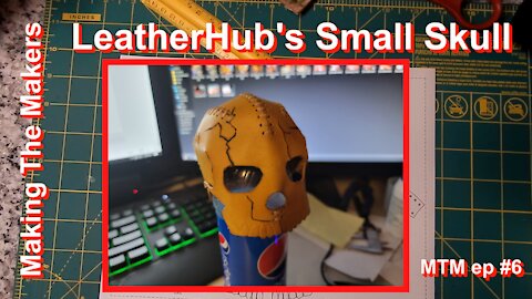 Making the Makers ep.6 Small Skull By LeatherHub