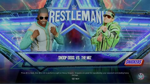 WWE WrestleMania 39 Snoop Dogg vs The Miz