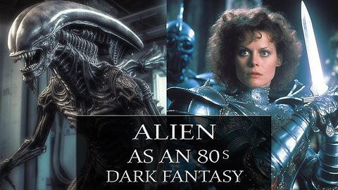 Alien as an 80s Dark Fantasy