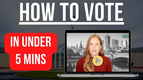 HOW TO VOTE in 5 mins