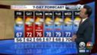 Latest Weather Forecast 11 p.m. Thursday
