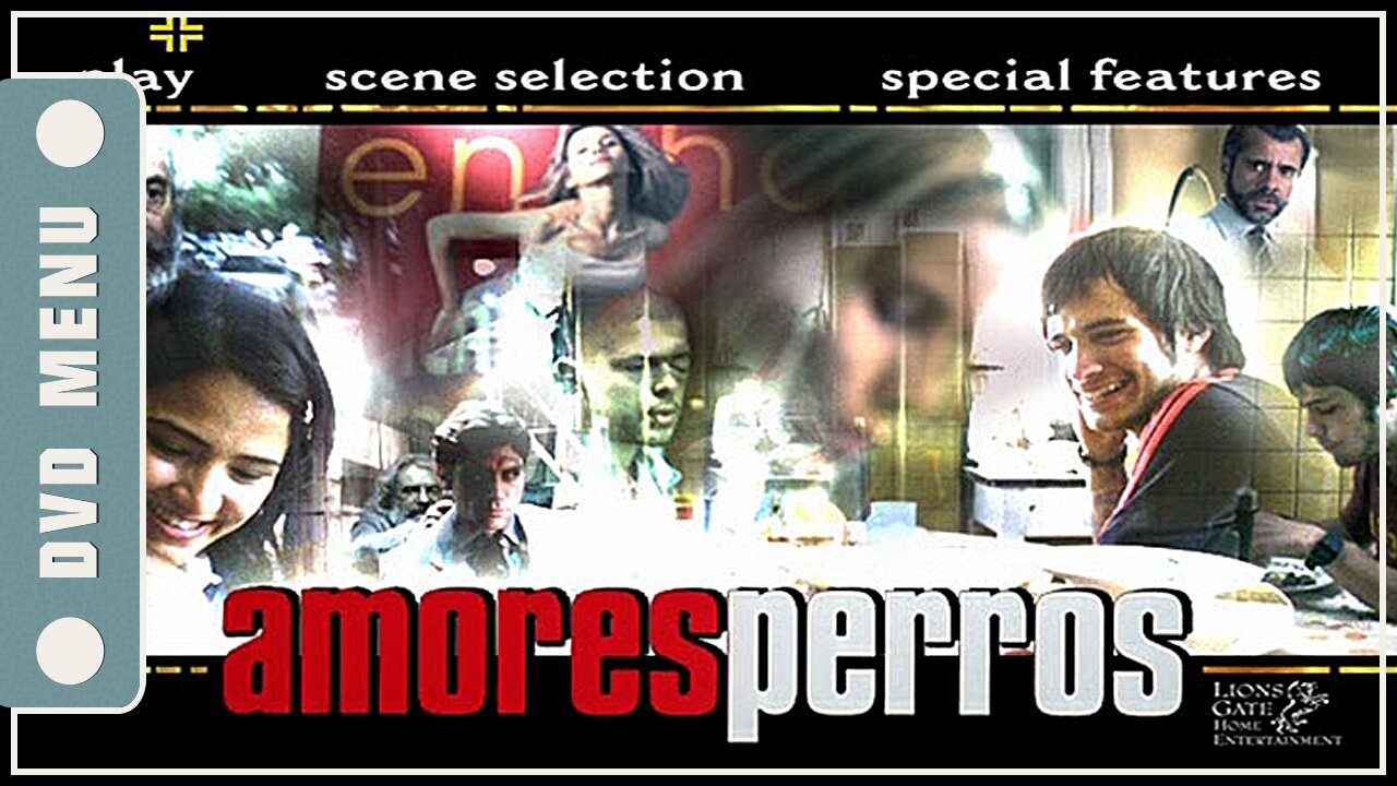 Amores perros DVD Menu