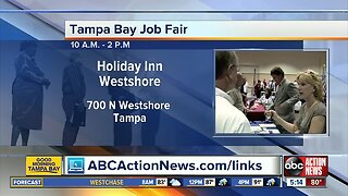 Three dozen companies participating in Tampa job fair on Tuesday