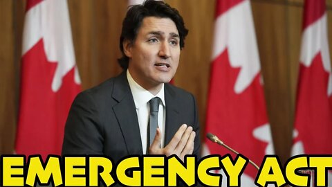 [FULL VIDEO] 💩Trudeau 💩 Deploys Emergency Act