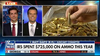 Rep Gaetz On The IRS Stockpiling $725k Worth Of Ammo