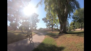 MTB wheelie practice - Turning