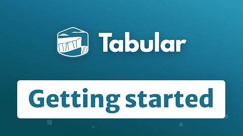 Tabular Bits: Getting Started